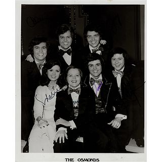The Osmonds Signed Photograph