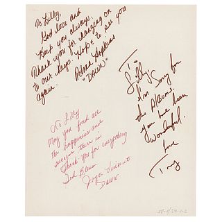 Tony Orlando and Dawn Signed Photograph