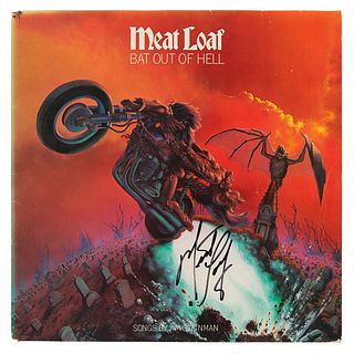 Meat Loaf Signed Album