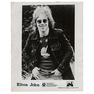 Elton John Original Publicity Photograph (1971)