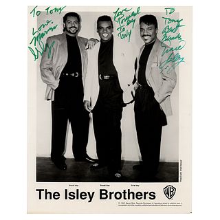The Isley Brothers Signed Photograph