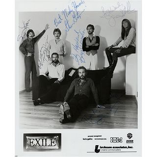 Exile Signed Photograph