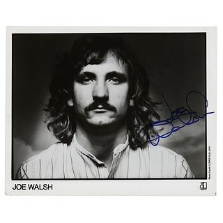 The Eagles: Joe Walsh Signed Photograph