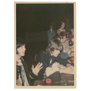 The Yardbirds (4) Candid Photographs and a 1966 Civic Opera House (Chicago) Ticket