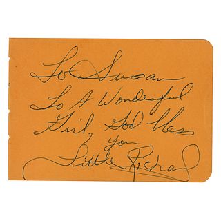 Little Richard and The Kinks Signatures