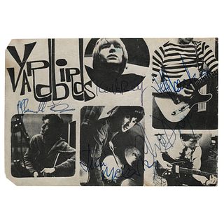 The Yardbirds Signed Photograph