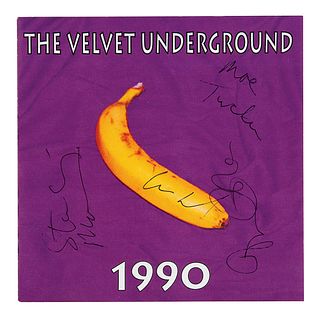 Velvet Underground Signed CD Booklet