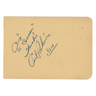 Carl Perkins Signature (1964)
