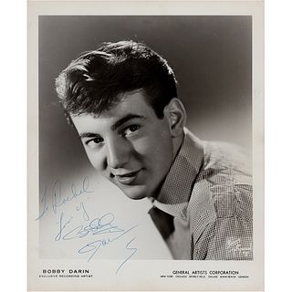 Bobby Darin Signed Photograph