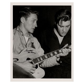 Scotty Moore (3) Signed Photographs