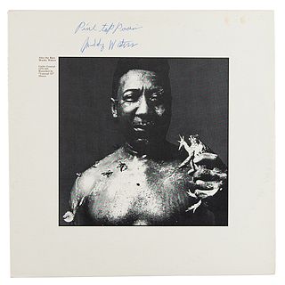 Muddy Waters and Pinetop Perkins Signed Album
