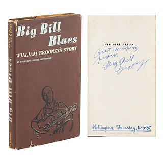 Big Bill Broonzy Signed Book