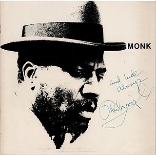Thelonious Monk and Band Signed 1963 Program