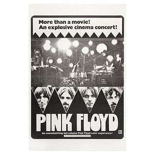 Pink Floyd 1972 Live at Pompeii Movie Poster