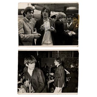 Rolling Stones Signed Candid Photograph Archive of (48)
