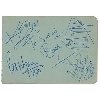 Rolling Stones Signatures (1964) with Pretty Things