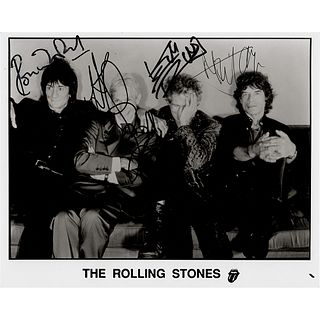 Rolling Stones Signed Photograph