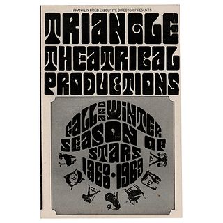 Jimi Hendrix Experience 1968 Coliseum (Chicago) Ticket and Program