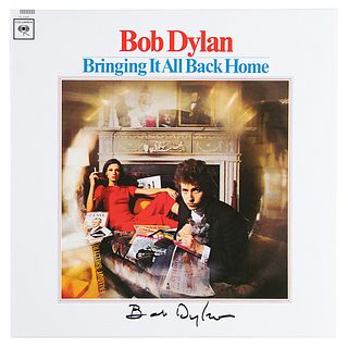 Bob Dylan Signed Album