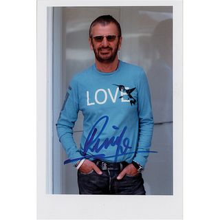 Ringo Starr Signed Photograph