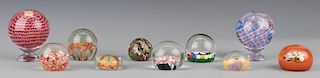 Assorted Group of 10 Paperweights