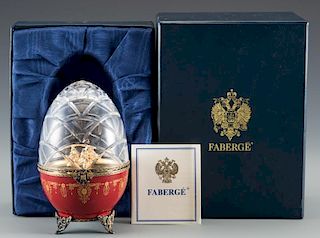 Faberge Limoges Christmas Egg