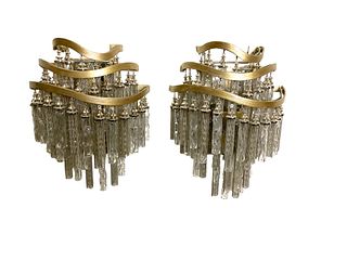 Pair of Chimera Wired Wall Sconces