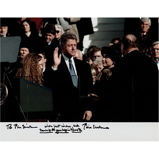Bill Clinton Signed Photograph