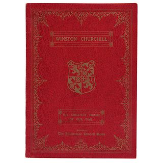 Winston Churchill Signed Book