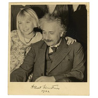 Albert Einstein Signed Photograph (1933)
