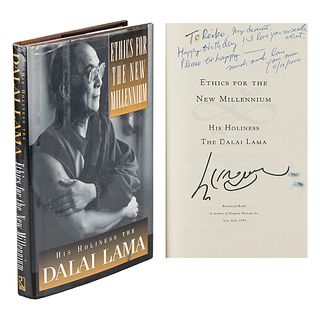 Dalai Lama Signed Book