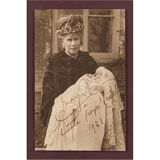Mary of Teck Signed Photograph