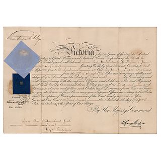 Queen Victoria Document Signed (1862)