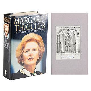 Margaret Thatcher Signed Book