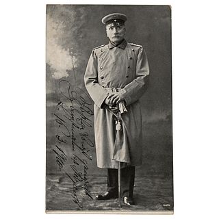 Friedrich Wilhelm Voigt Signed Photograph