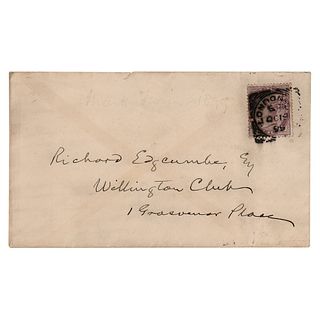 Samuel L. Clemens Hand-Addressed Mailing Envelope