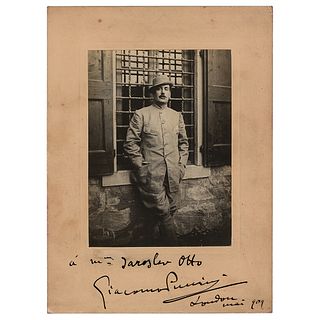Giacomo Puccini Signed Photograph