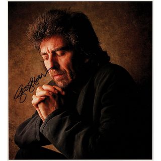 Beatles: George Harrison Signed Photographic Print