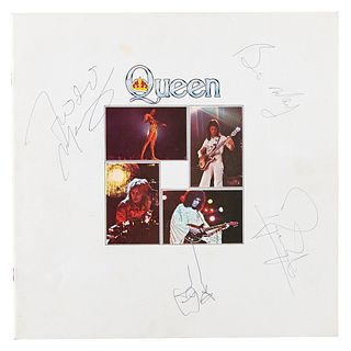 Queen Signed 1977 European Summer Tour Program