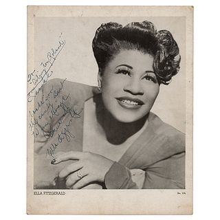 Ella Fitzgerald Signed Photograph