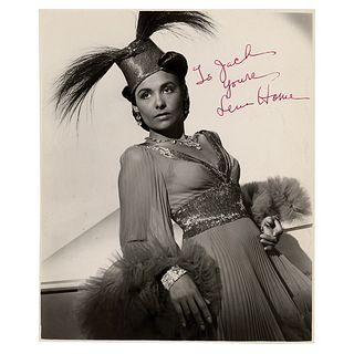 Lena Horne Signed Photograph