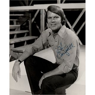Glen Campbell Signed Photograph