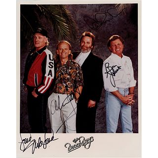 Beach Boys Signed Photograph