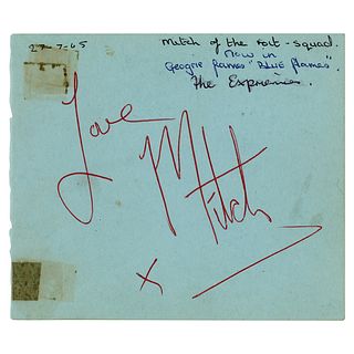 Jimi Hendrix Experience: Mitch Mitchell Signature