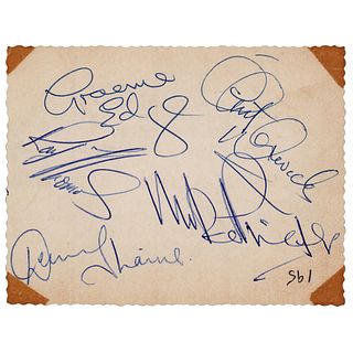 Moody Blues Signed Concert Ticket (1965)