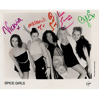 Spice Girls Signed Photograph