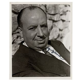 Alfred Hitchcock Signed Photograph