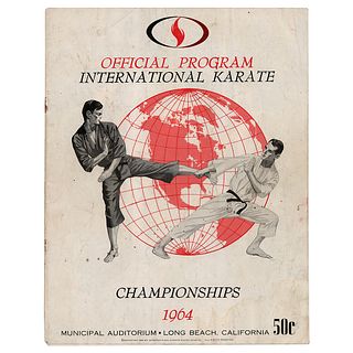 Bruce Lee: Karate Championships 1964 Program