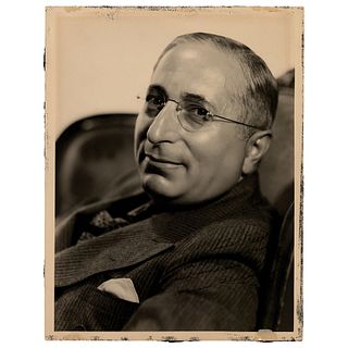 Louis B. Mayer Signed Oversized Photograph to Arthur Freed