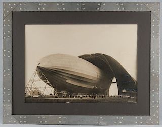 Margaret Bourke-White Zeppelin Photograph